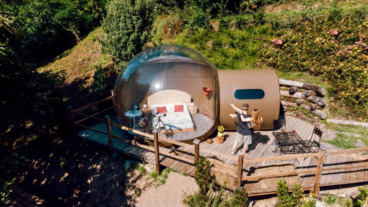 Maso La Marianna Bubble Glamping In Trentino Bed & Breakfast Sant'Orsola Екстериор снимка