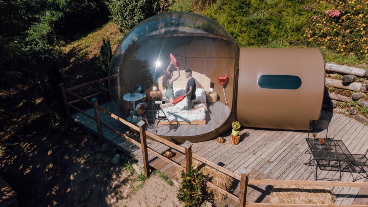 Maso La Marianna Bubble Glamping In Trentino Bed & Breakfast Sant'Orsola Екстериор снимка